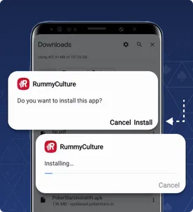 Rummy App APK Install Setting Step 2